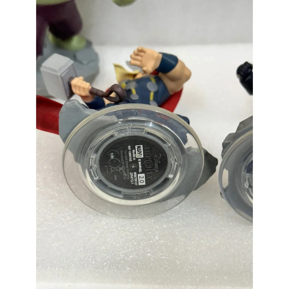 Disney Infinity‎ Marvel Avengers Hulk Hawkeye Thor Black Widow Figures 2.0